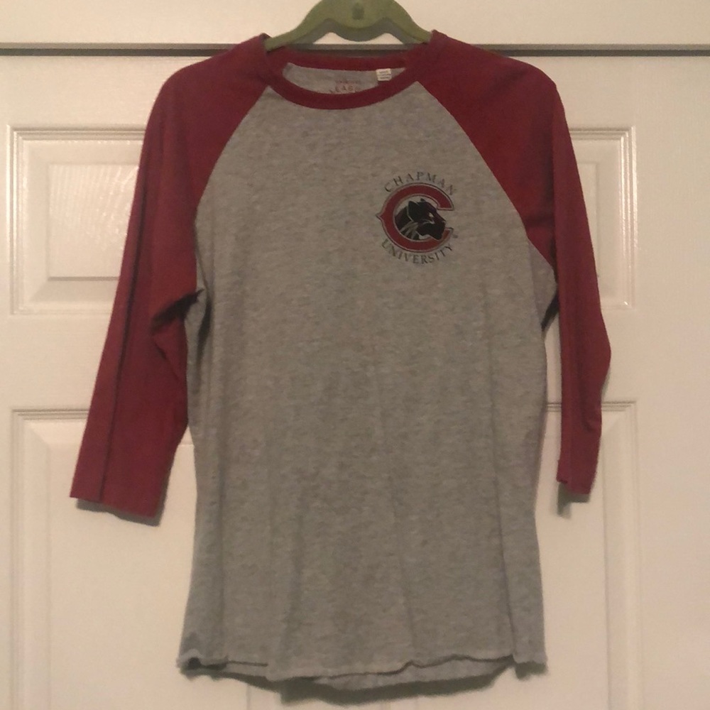 Large CHAPMAN UNIVERSITY 3/4 sleeve tee